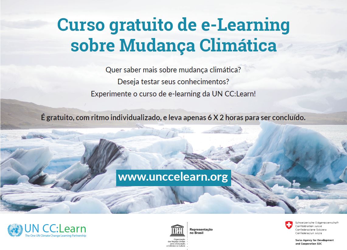 Curso online introdutório sobre mudança climática