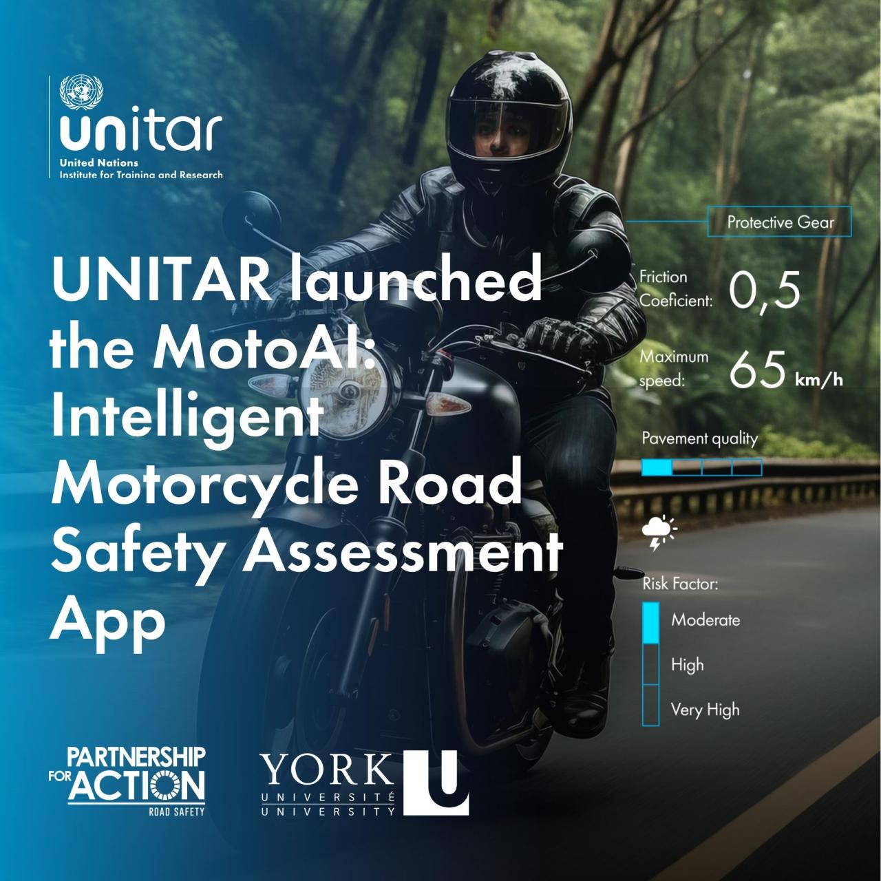 Intelligent Motorcycle Road Safety Assessment App - Launch Event