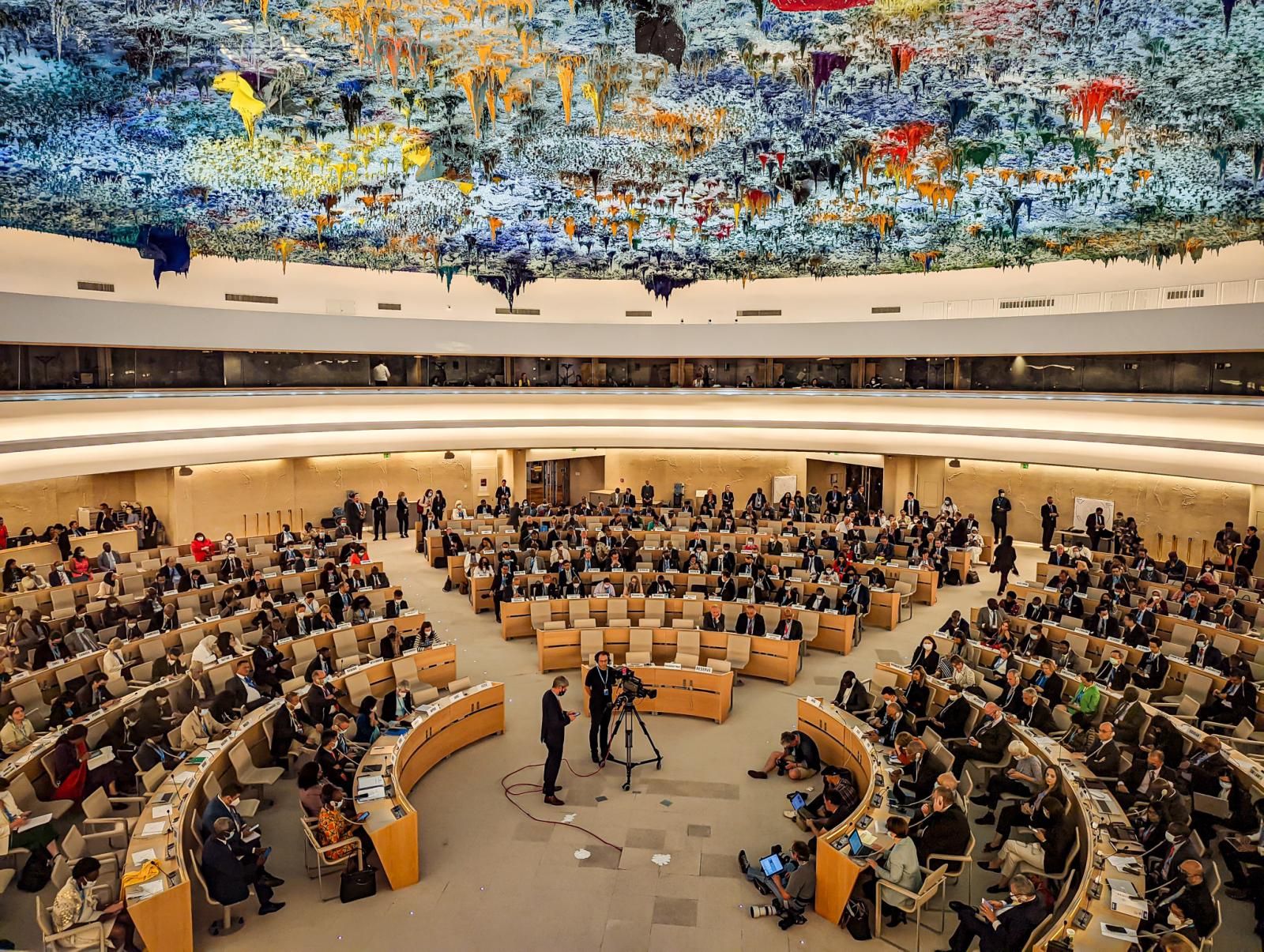 Palais des Nations - Room XX - Human Rights Council