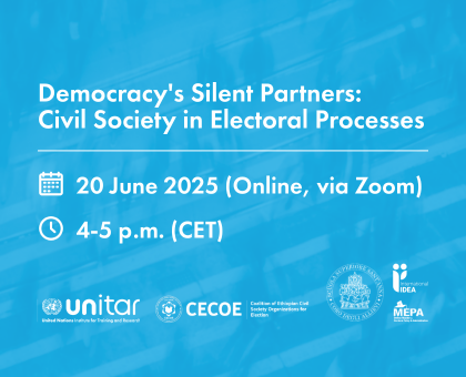 Democracy's Silent Partners: Civil Society in Electoral Processes